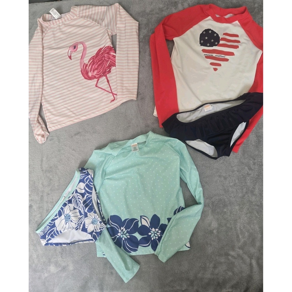 Gymboree Swimsuits Size L 10-12 Lot